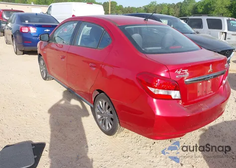 2019 Mitsubishi Mirage G4 Se from USA, damaged, VIN ML32F4FJ6KHF04626